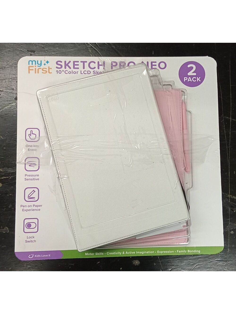 myFirst Sketch Pro NEO 2 Pack 10" Color LCD Sketch Pad